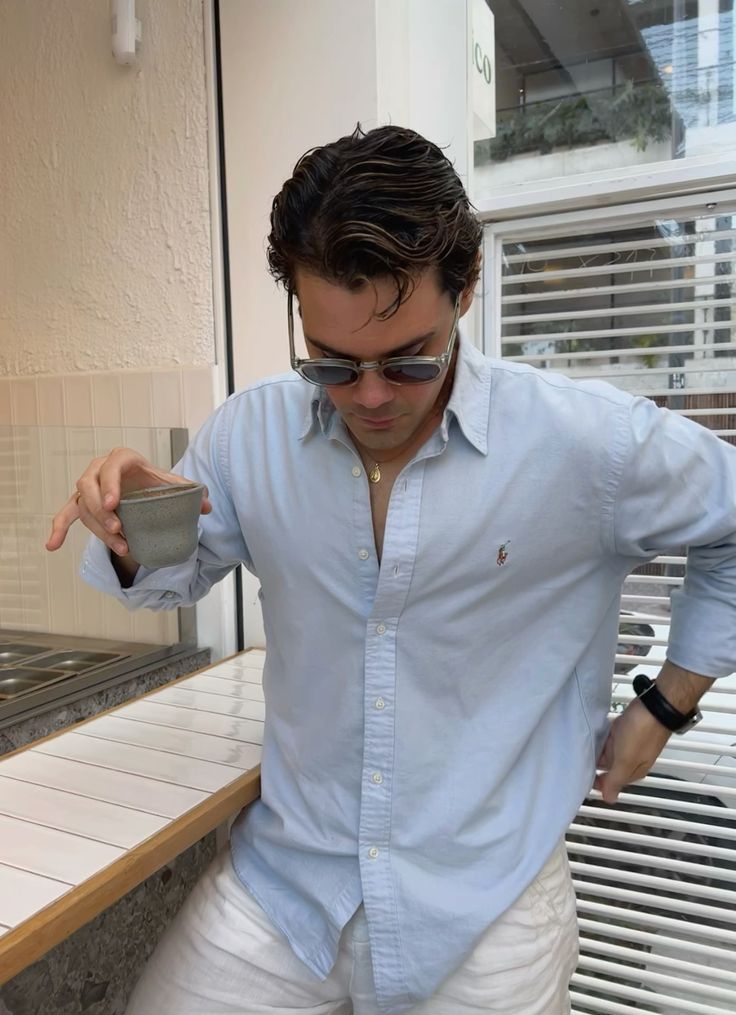 Ralph Lauren - Blauw Shirt