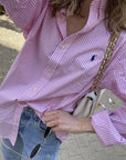 Ralph Lauren - Pink/White Striped Shirt
