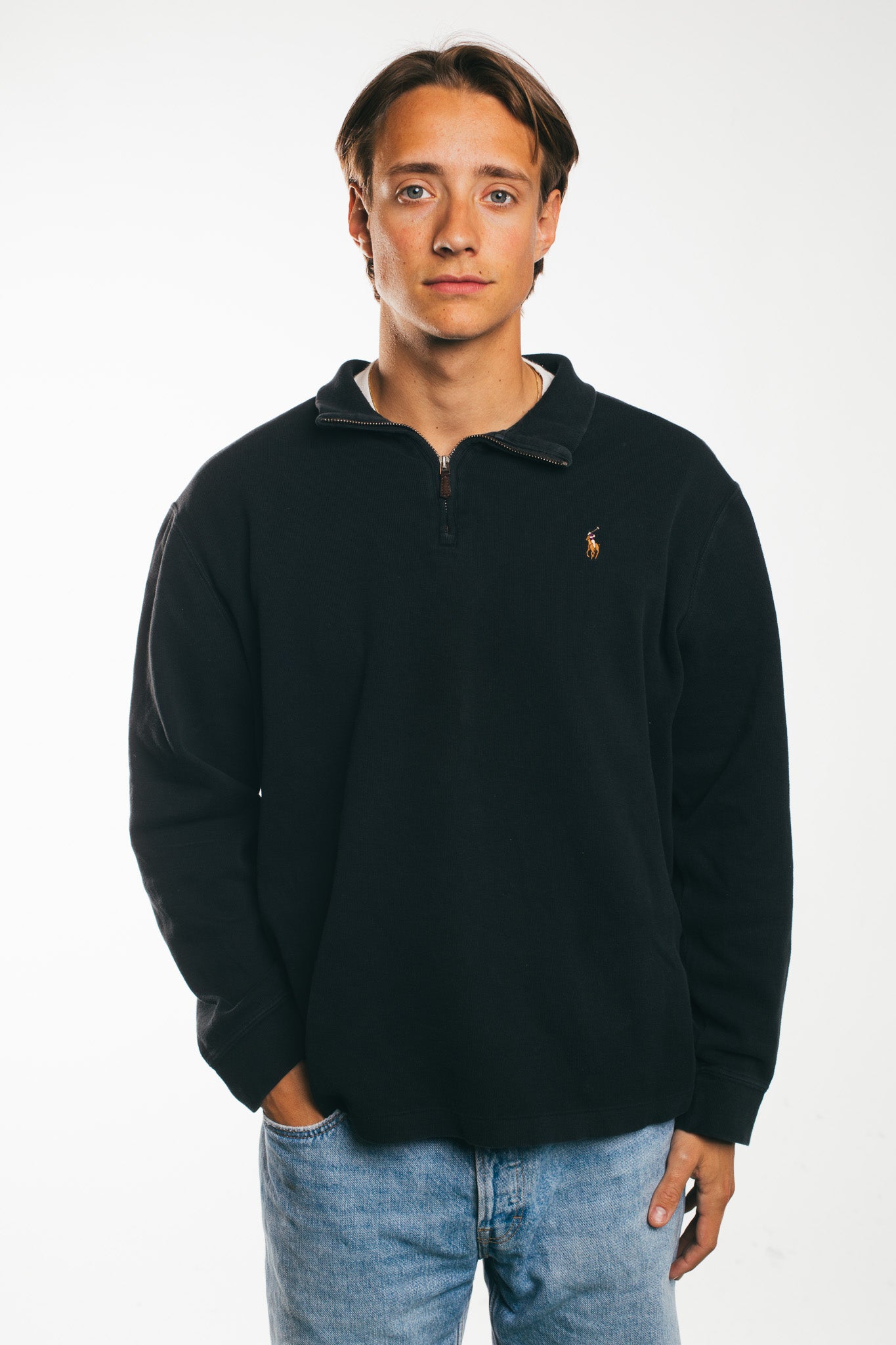 Ralph Lauren - Quarter Zip Zwart
