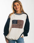 USA Flag - Sweatshirt (L)