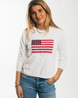 USA Flag - Sweatshirt (XS)