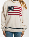 USA Flag - Sweatshirt (L)