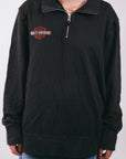 Harley Davidson - Quarter Zip (M)