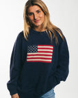 USA Flag - Sweatshirt (L)