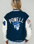 Cov Cat - Collegejacke aus Leder