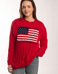 USA Flag - Sweatshirt (L)