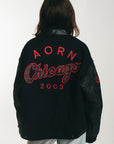 Chicago - Leather Varsity Jacket