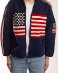 USA Flag - Full Zip (S)