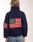 USA Flag - Full Zip (S)