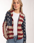 USA Flag - Full Zip (S)