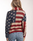 USA Flag - Full Zip (S)
