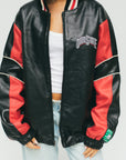Adidas X Ohio State - Vintage Leather Varsity Jacket