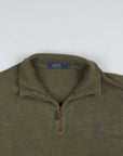 Ralph Lauren - Quarter Zip (L) Top