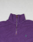 Ralph Lauren - Quarter Zip (L) Top