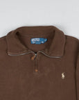 Ralph Lauren - Quarter Zip (L) Top