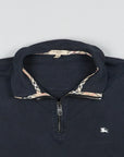 Burberry - Quarter Zip (M) Top