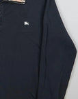 Burberry - Quarter Zip (M) Right