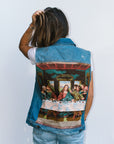 Handmade Vintage Denim "ART''