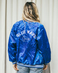 Blaue Wellen - Vintage Collegejacke