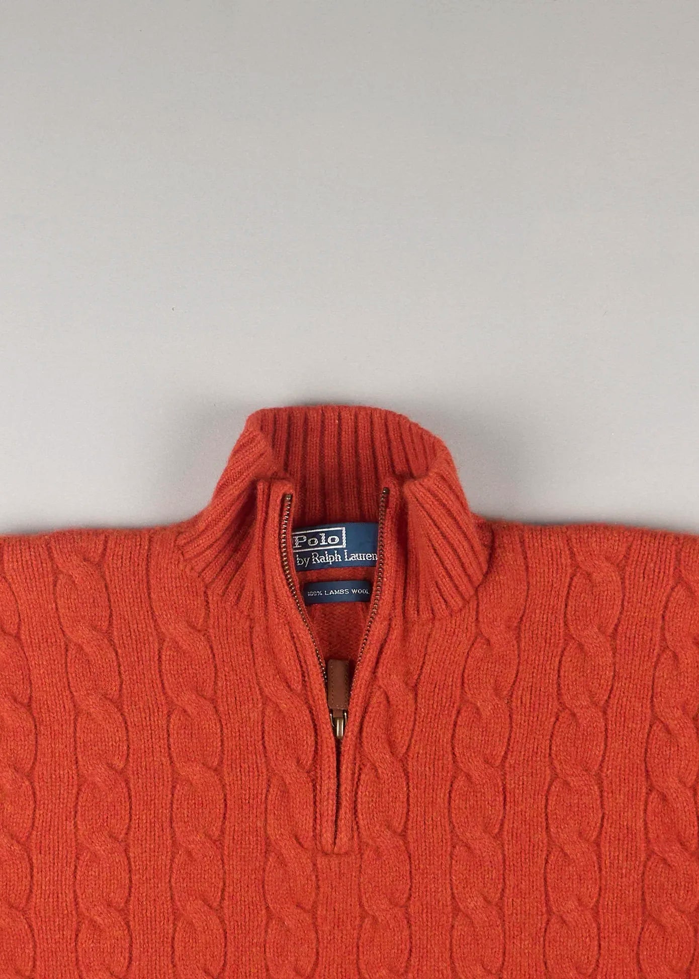 Ralph Lauren - Lambswool Quarter Zip (L)