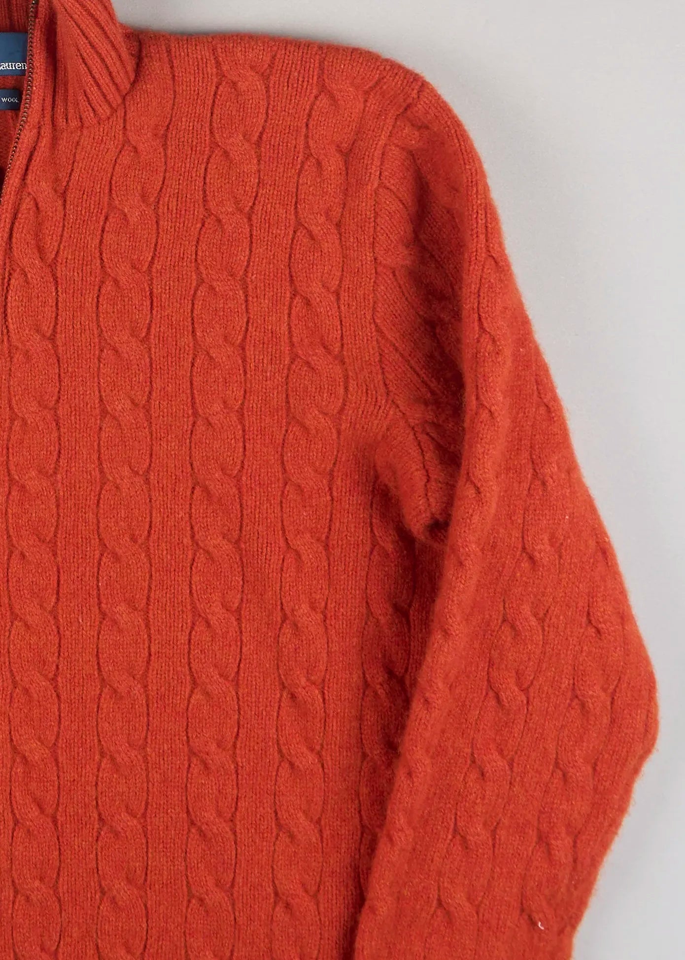 Ralph Lauren - Lambswool Quarter Zip (L)