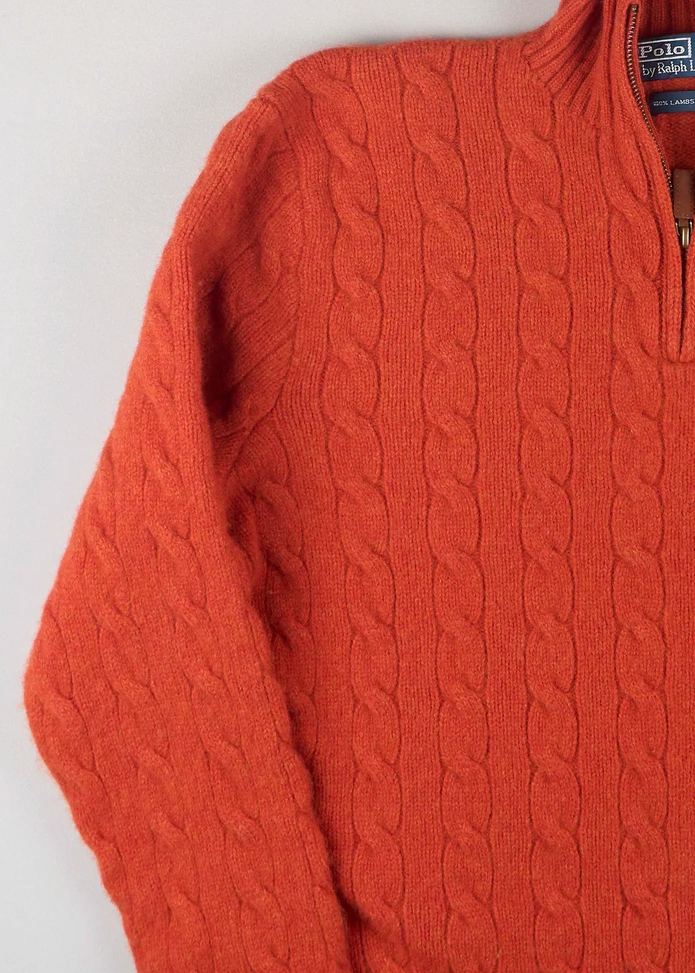 Ralph Lauren - Lambswool Quarter Zip (L)