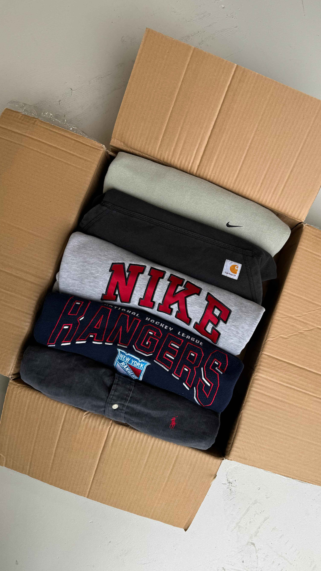 Vintage Mystery Sweatshirt Box