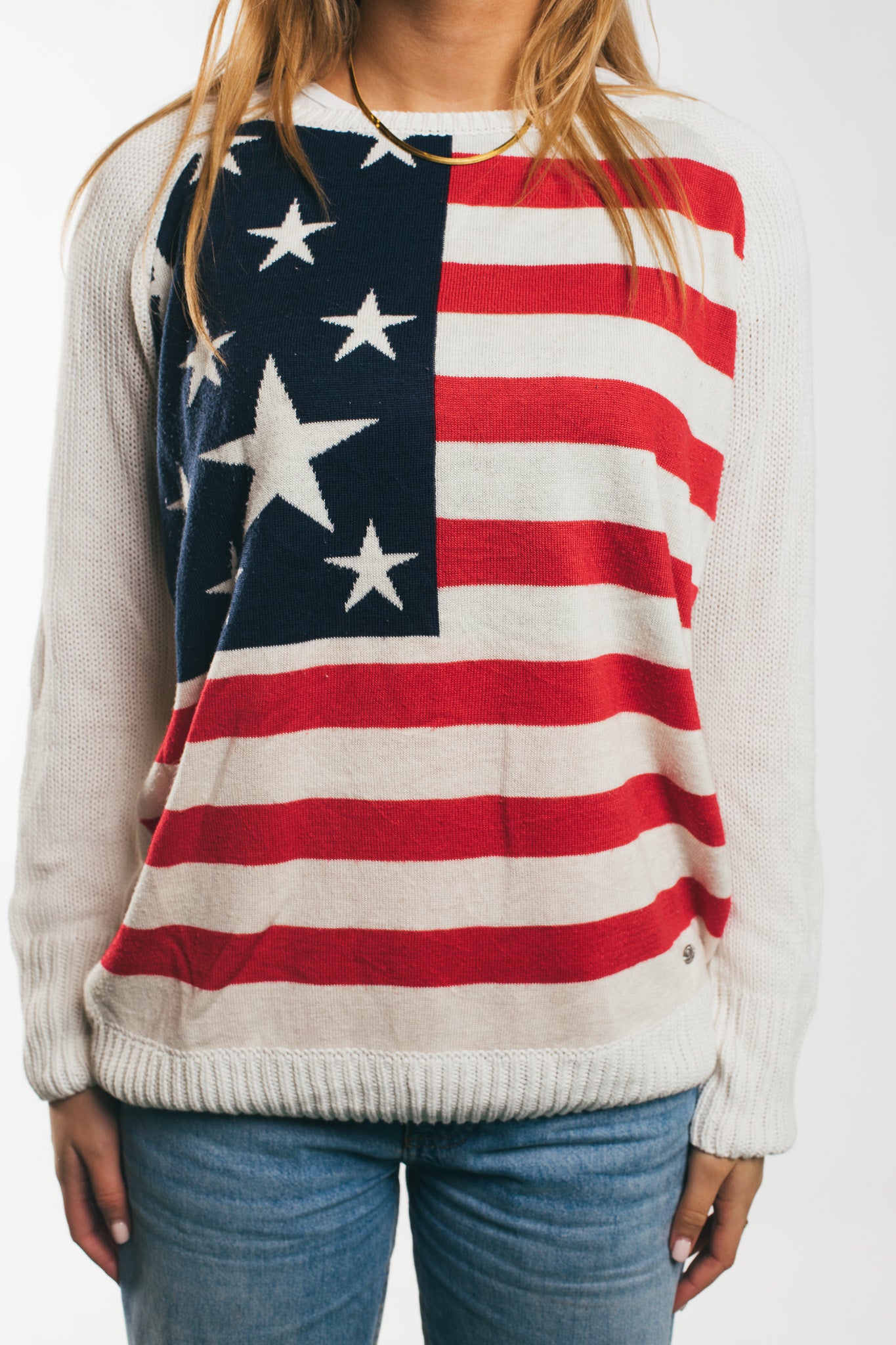 USA Flag - Sweatshirt (L)