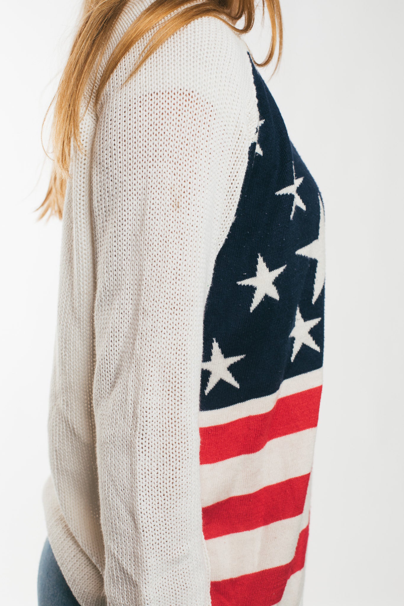 USA Flag - Sweatshirt (L)