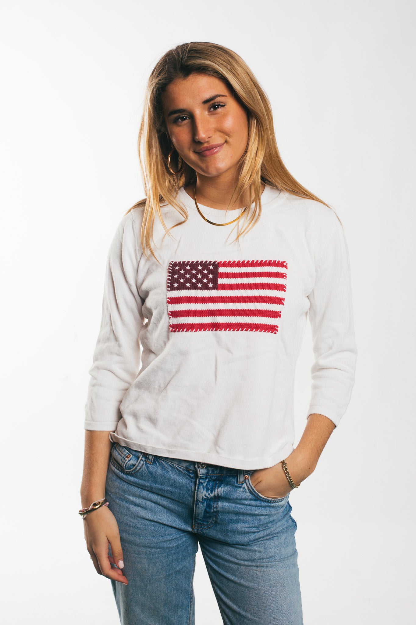 USA Flag - Sweatshirt (XS)