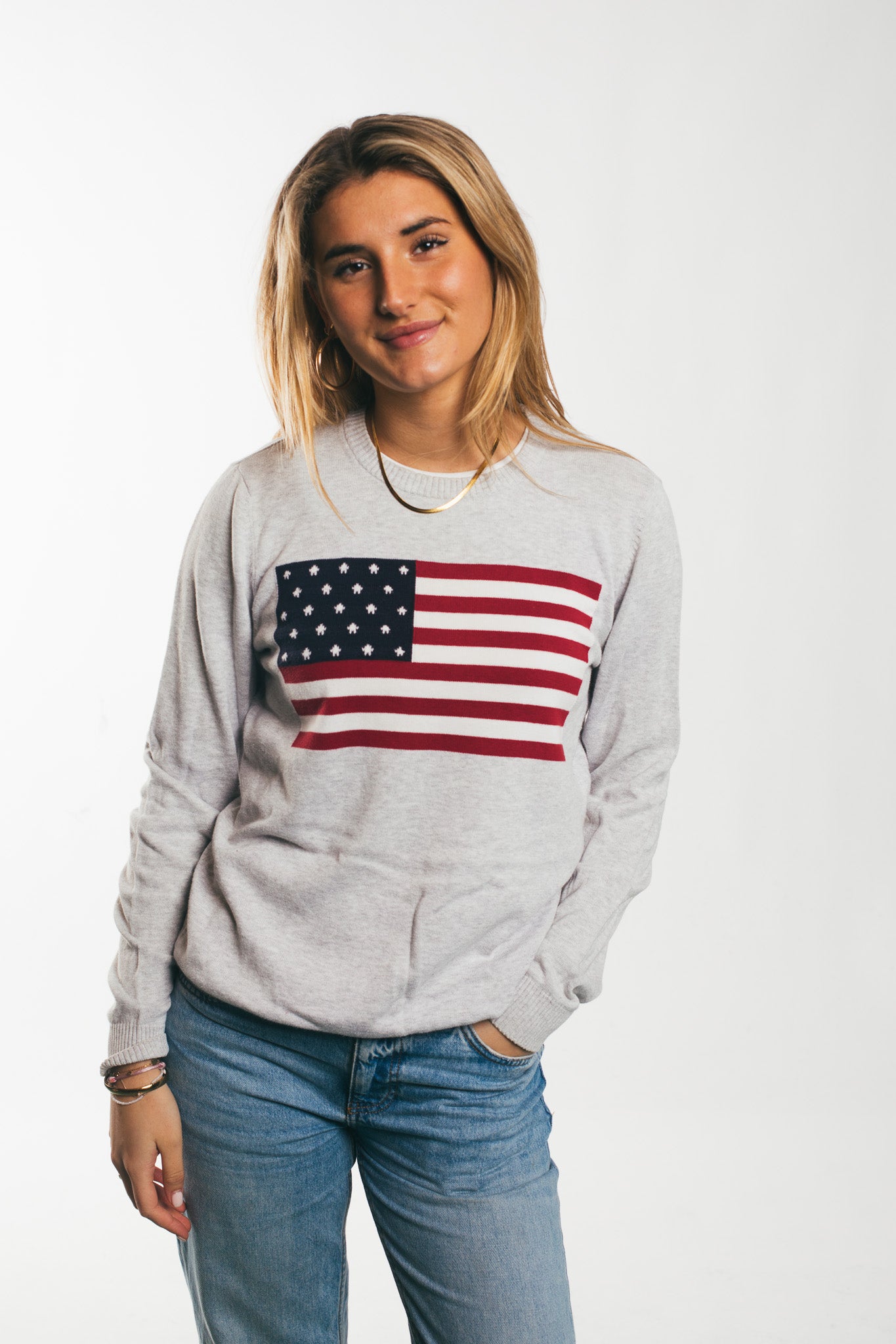 USA Flag - Sweatshirt (S)