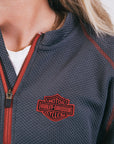 Harley Davidson - Quarter Zip (L)
