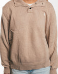 Ralph Lauren - Sweatshirt mit Knopfleiste (S)