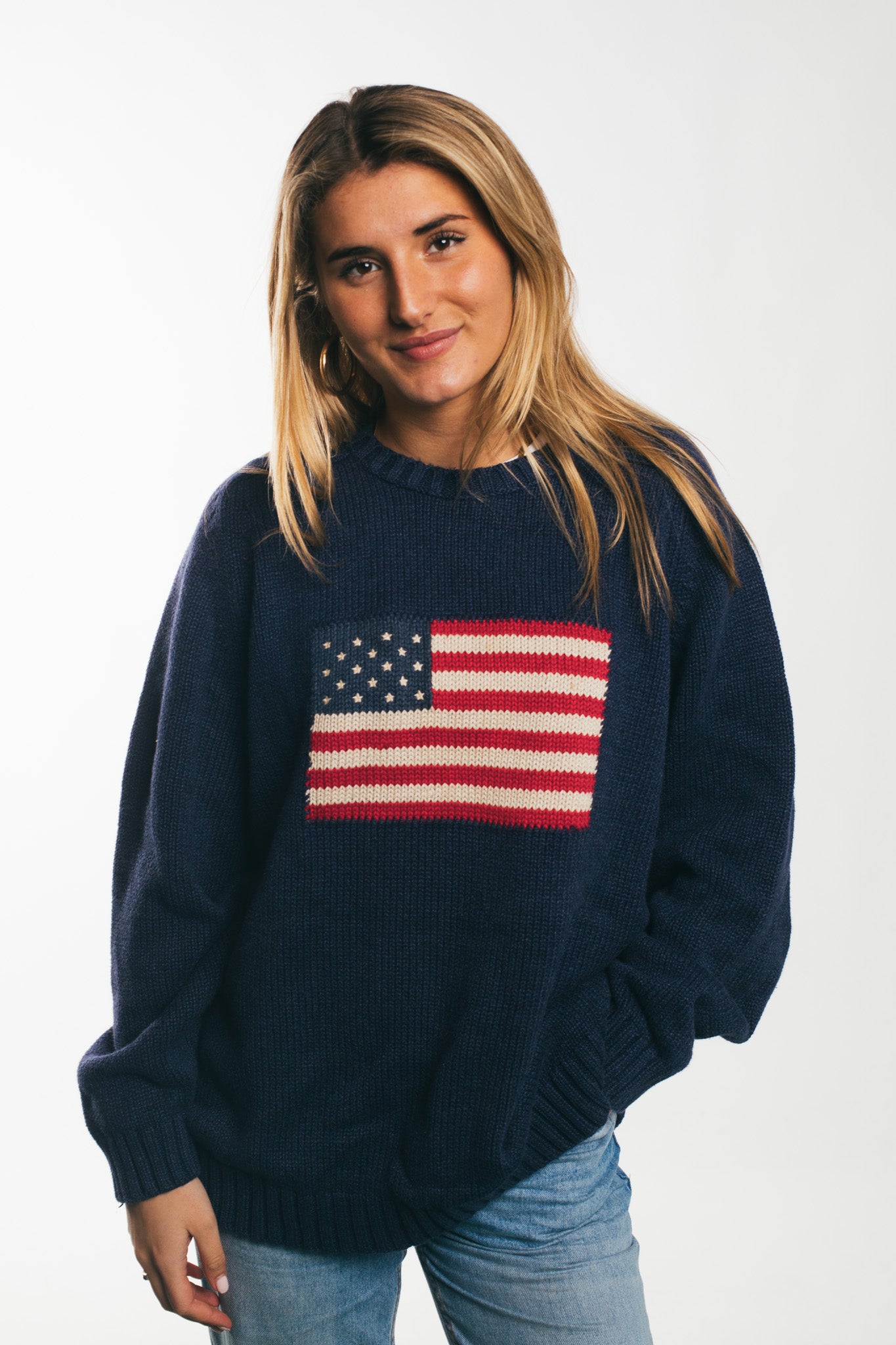 USA Flag - Sweatshirt (L)