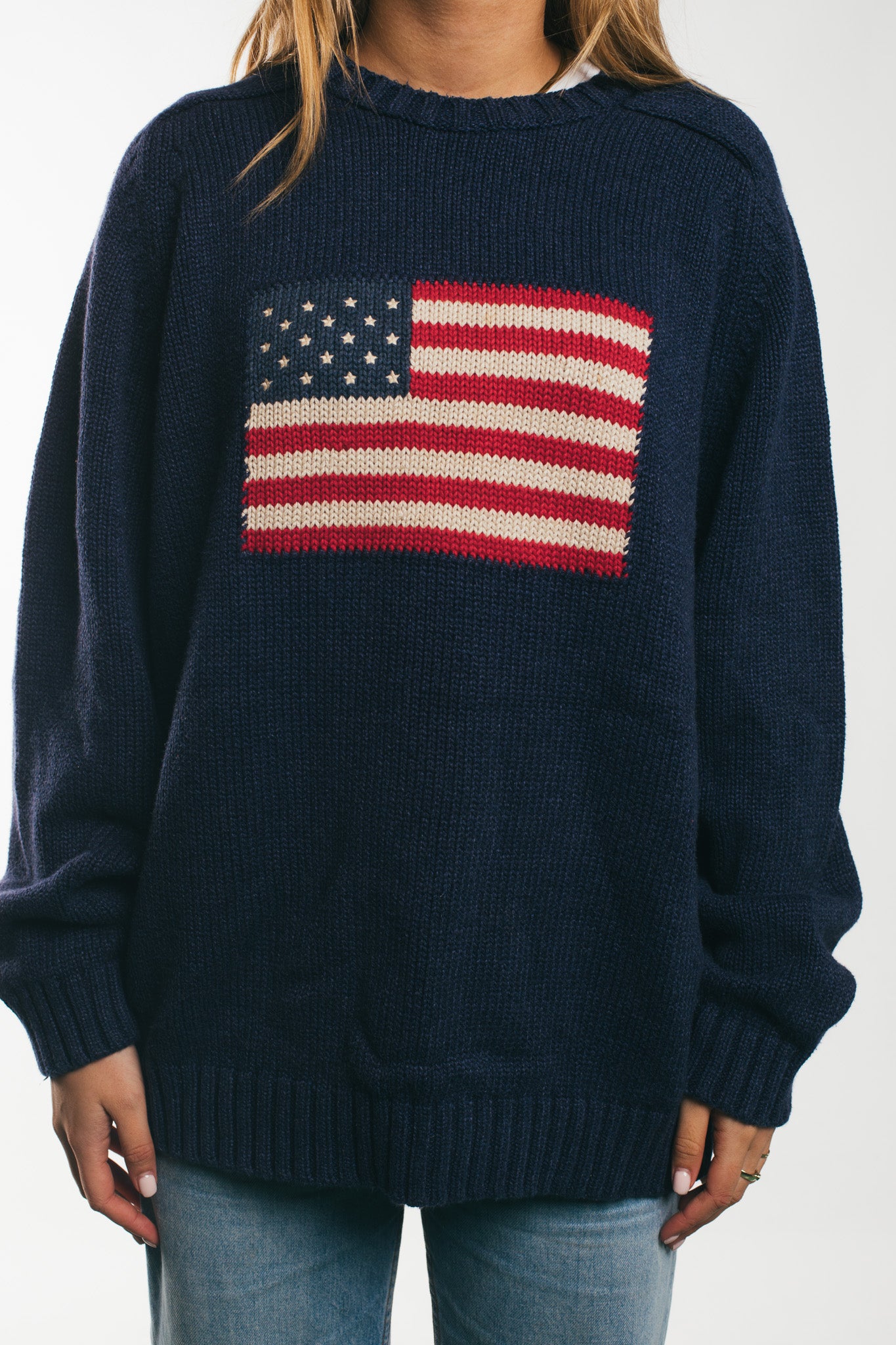 USA Flag - Sweatshirt (L)