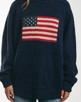 USA Flag - Sweatshirt (L)