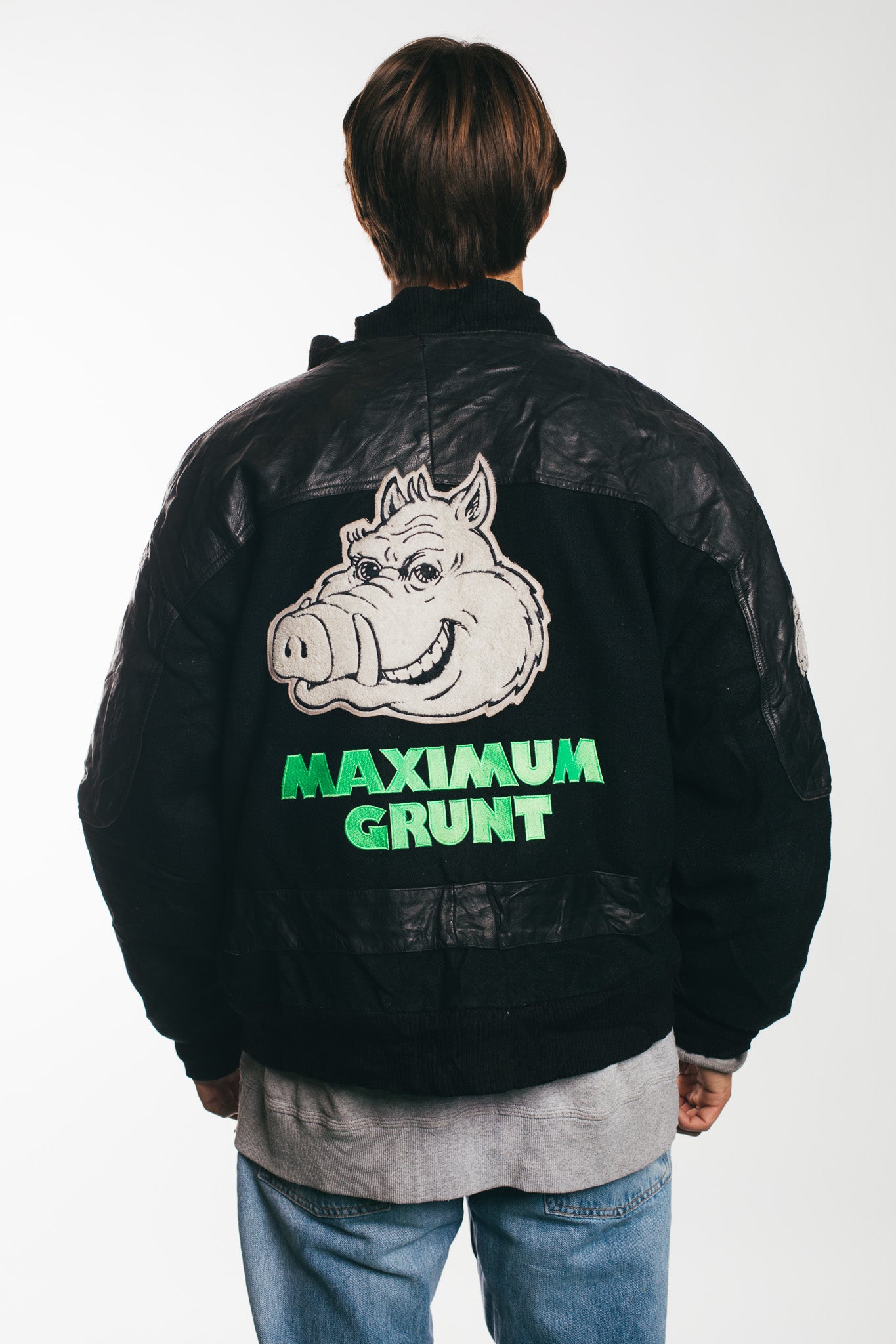 Maximum Grunt  - Varsity Jacket