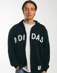 Adidas - Durchgehender Reißverschluss (L)