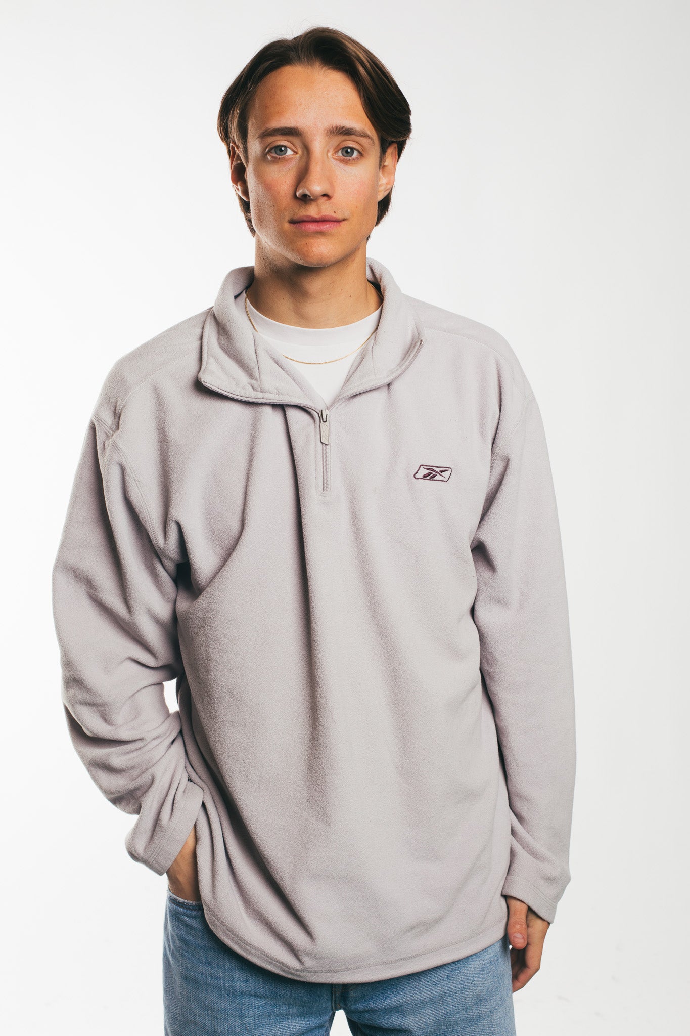 Reebok quarter zip cheap