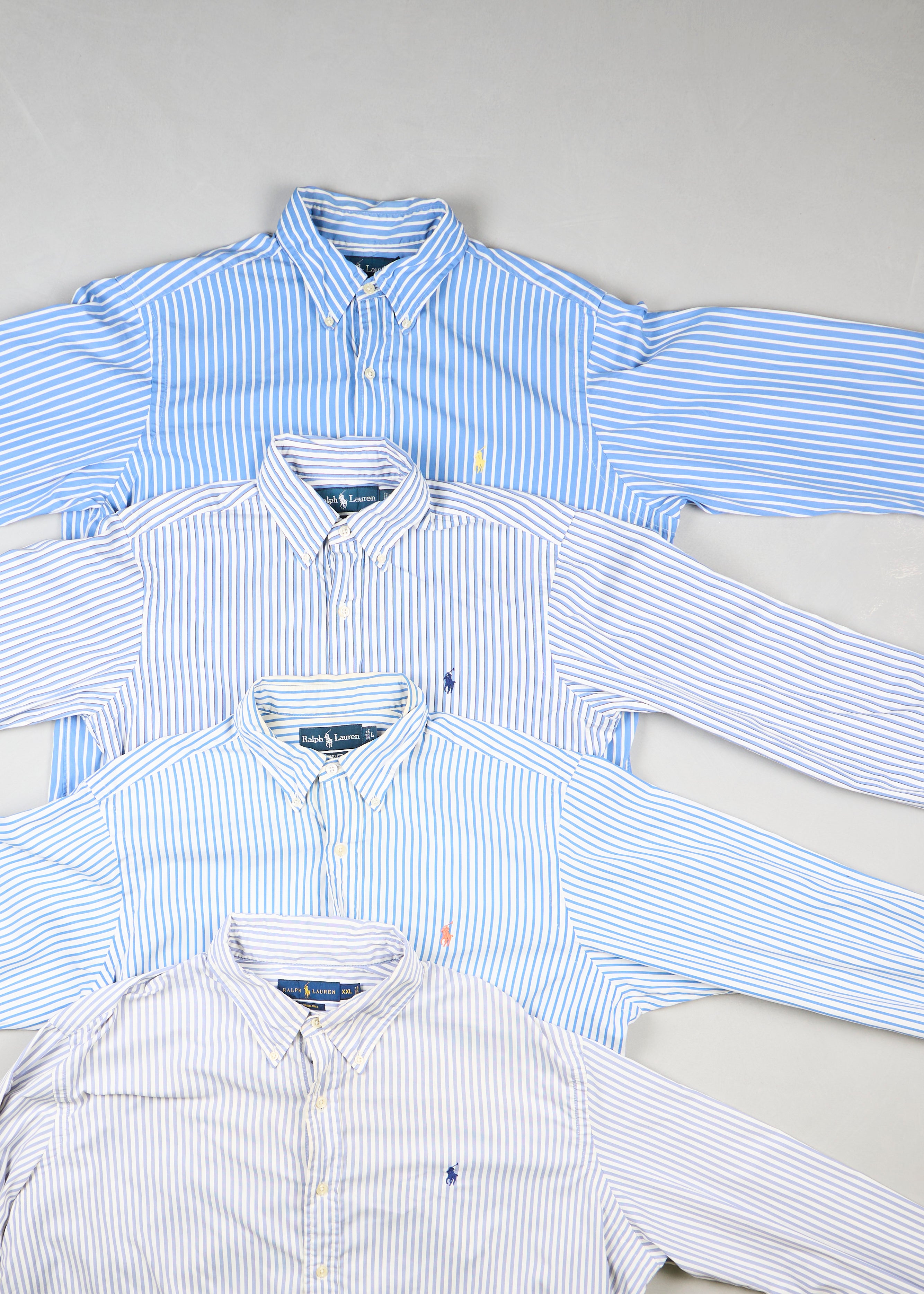 Ralph Lauren Blauw wit Gestreept Shirt