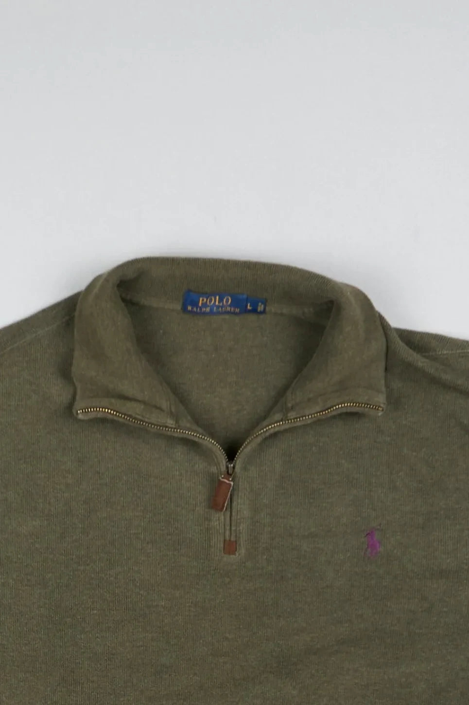 Ralph Lauren - Quarter Zip (L) Top