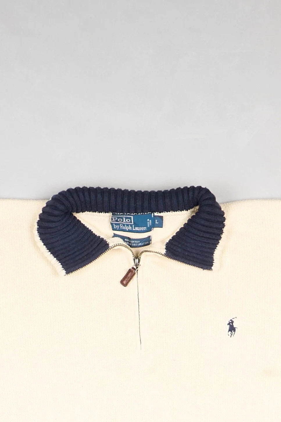 Ralph Lauren - Quarter Zip (L) Top