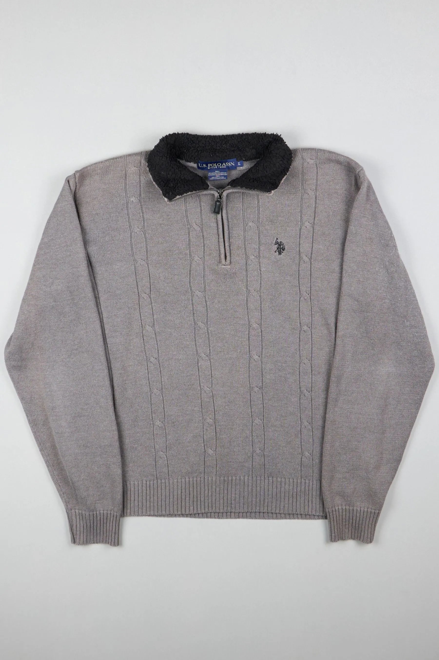 US Polo Assn - Quarter Zip (L)