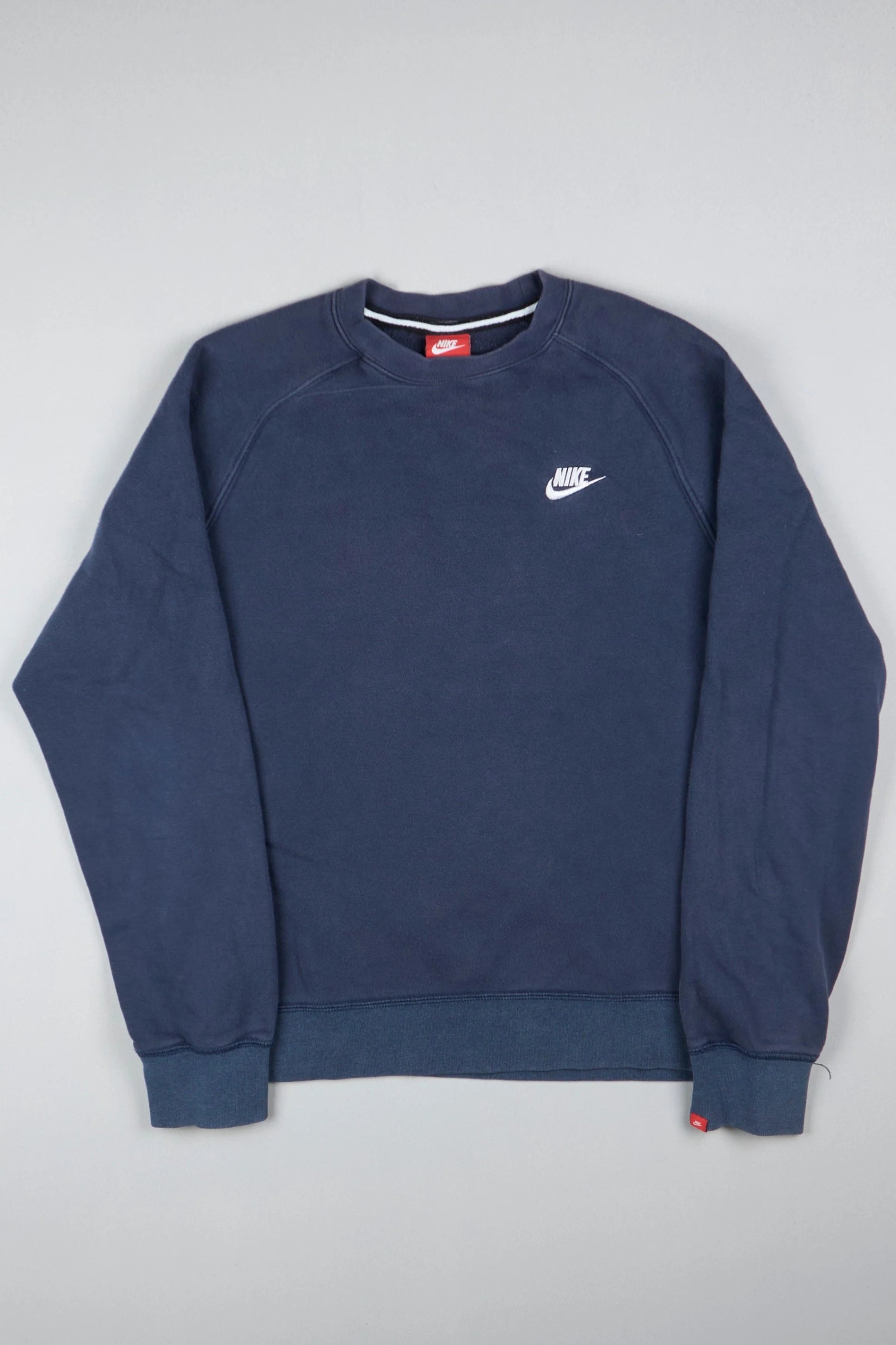 Blauwe vintage nike trui hotsell