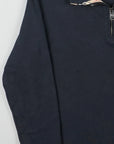 Burberry - Quarter Zip (M) Left