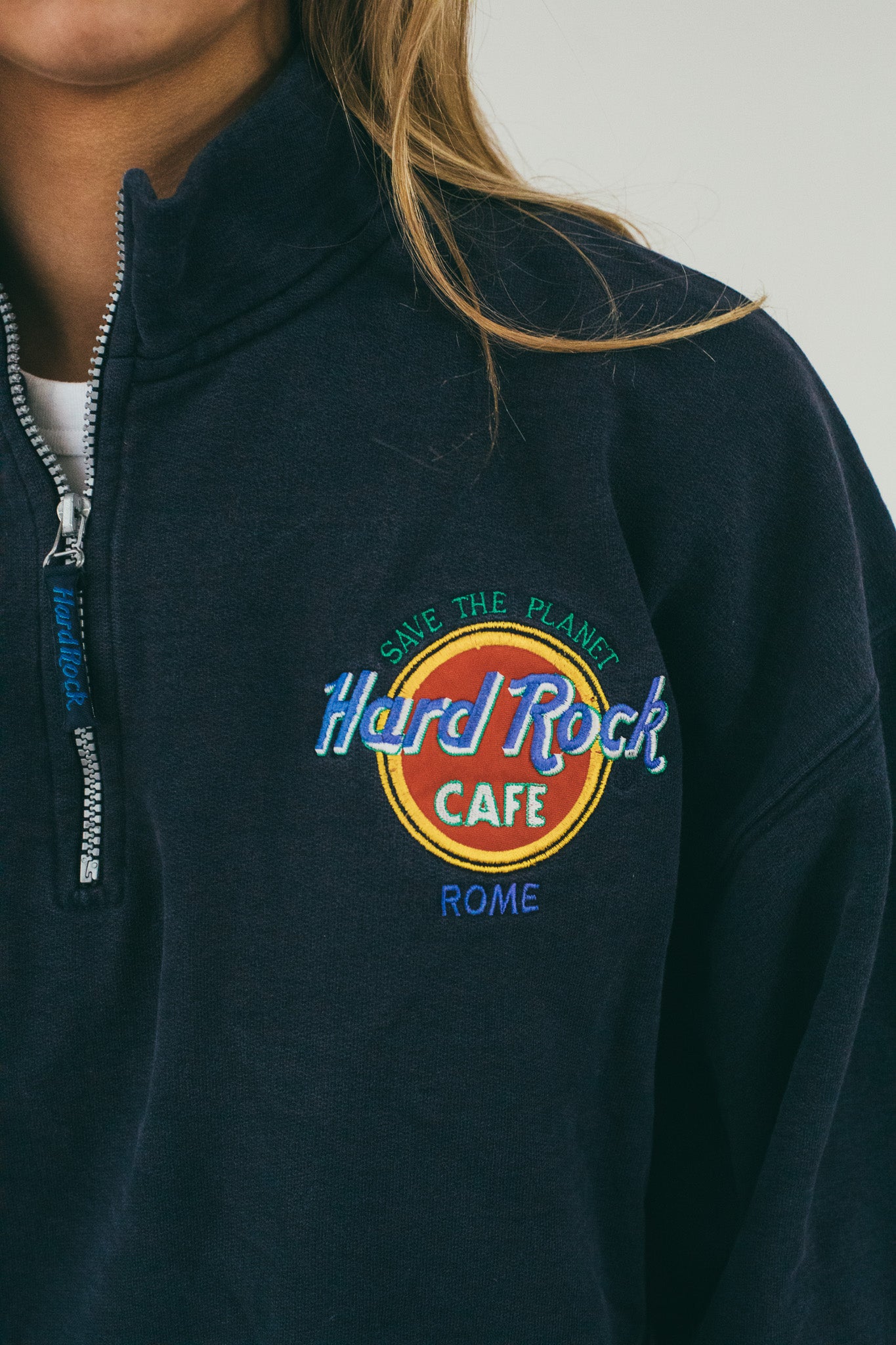 Hard Rock Cafe - Quarter Zipper