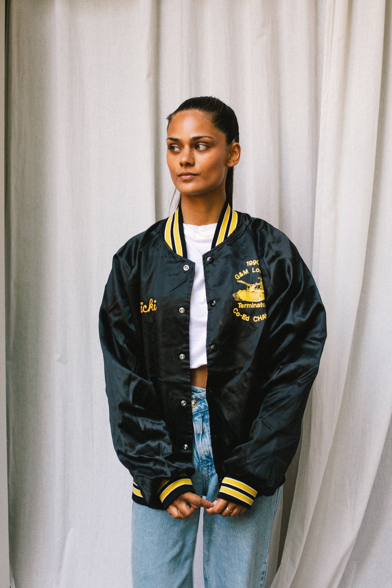 1990 Terminator Co-Ed - Varsity Jacket