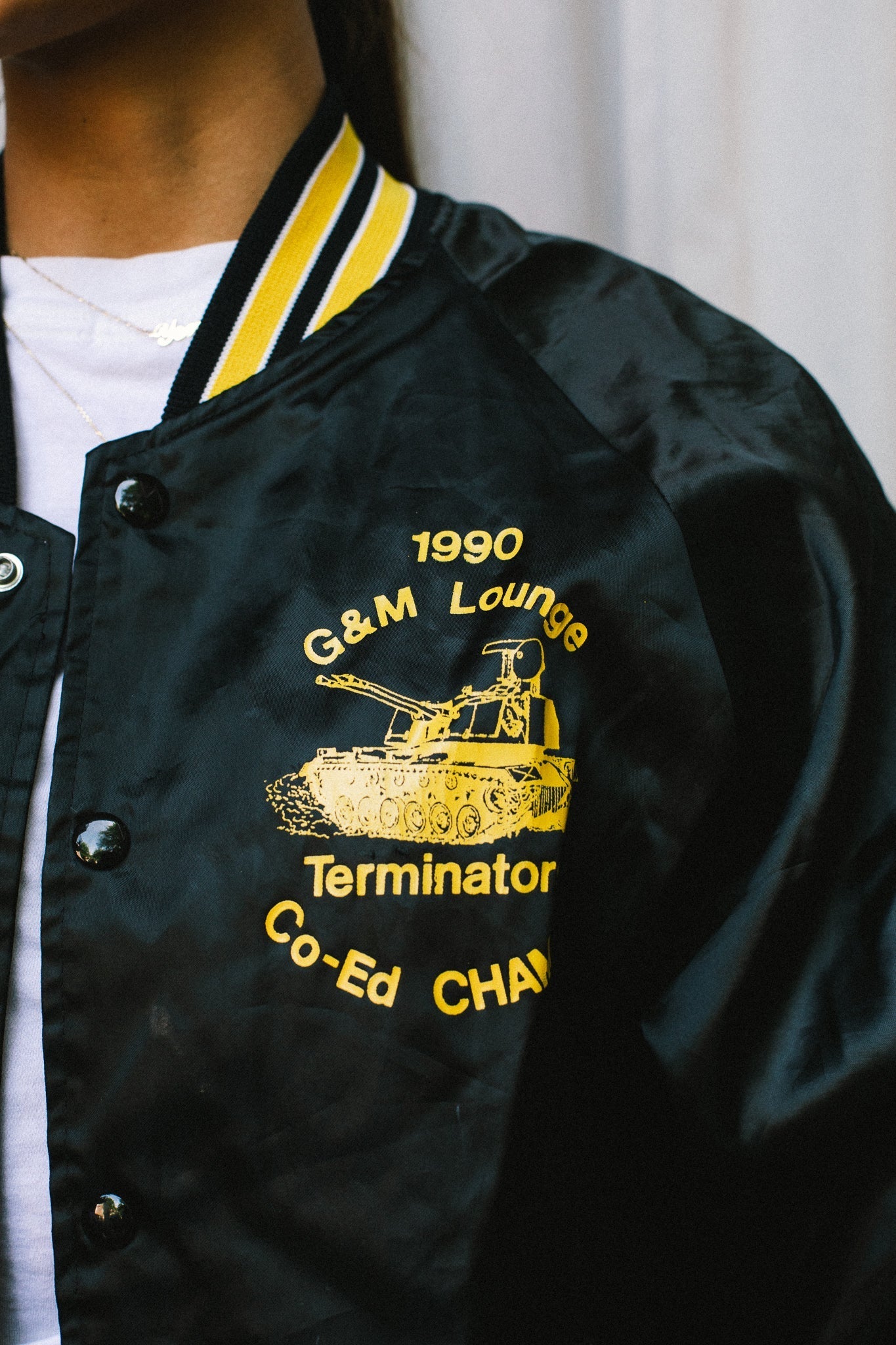 1990 Terminator Co-Ed - Varsity Jacket