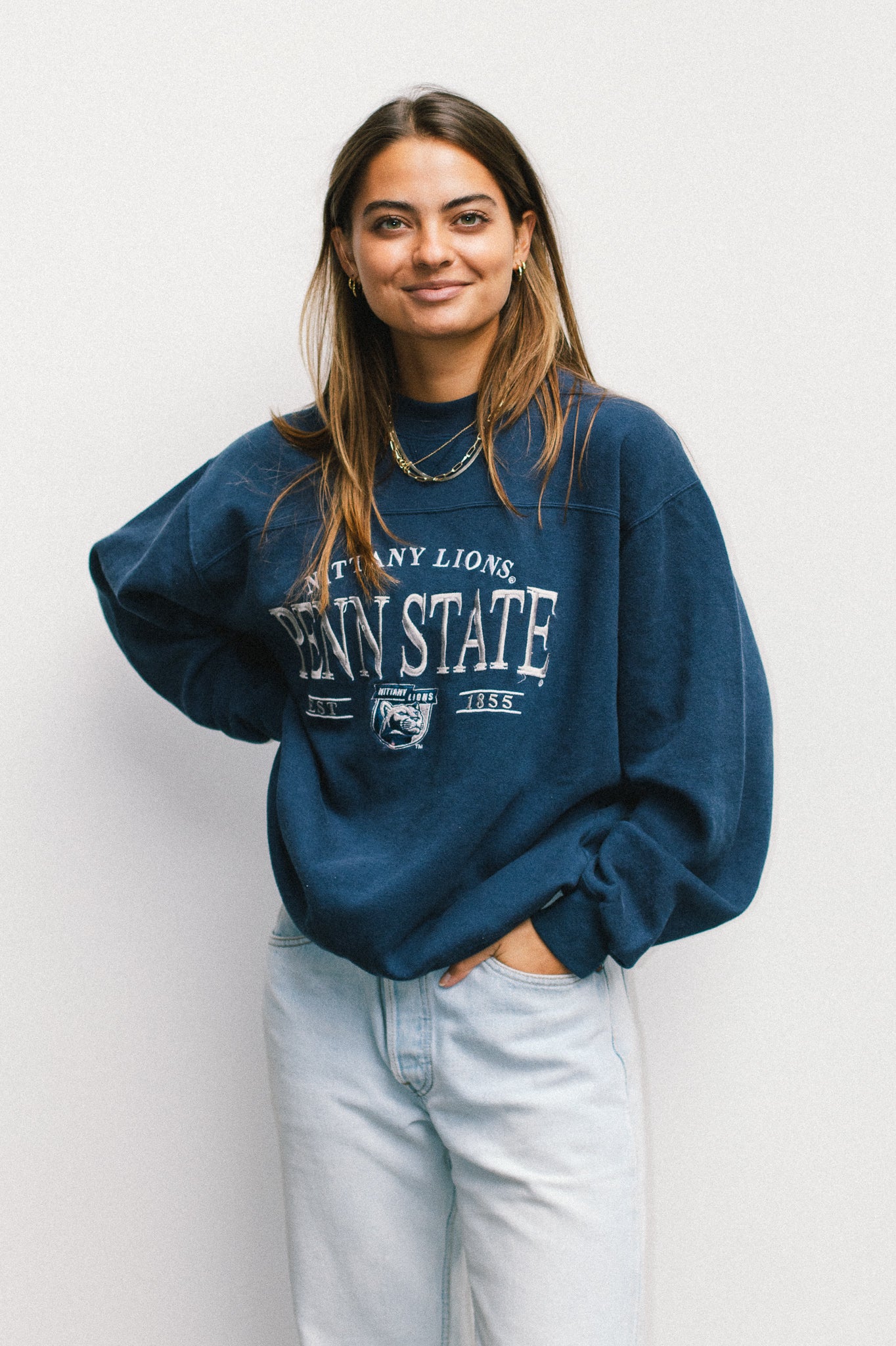 Penstate Spell Out College - Sweatshirt