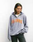 Nike  - Illinois Spell Out - Hoodie Zipper